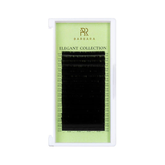 Barbara Elegant Black Eyelash Extensions 16 Lines