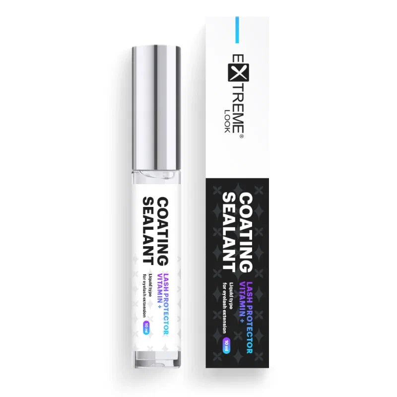 Flacone e confezione del sigillante protettivo Coating Sealant Vitamin+ per extension ciglia Extreme Look.