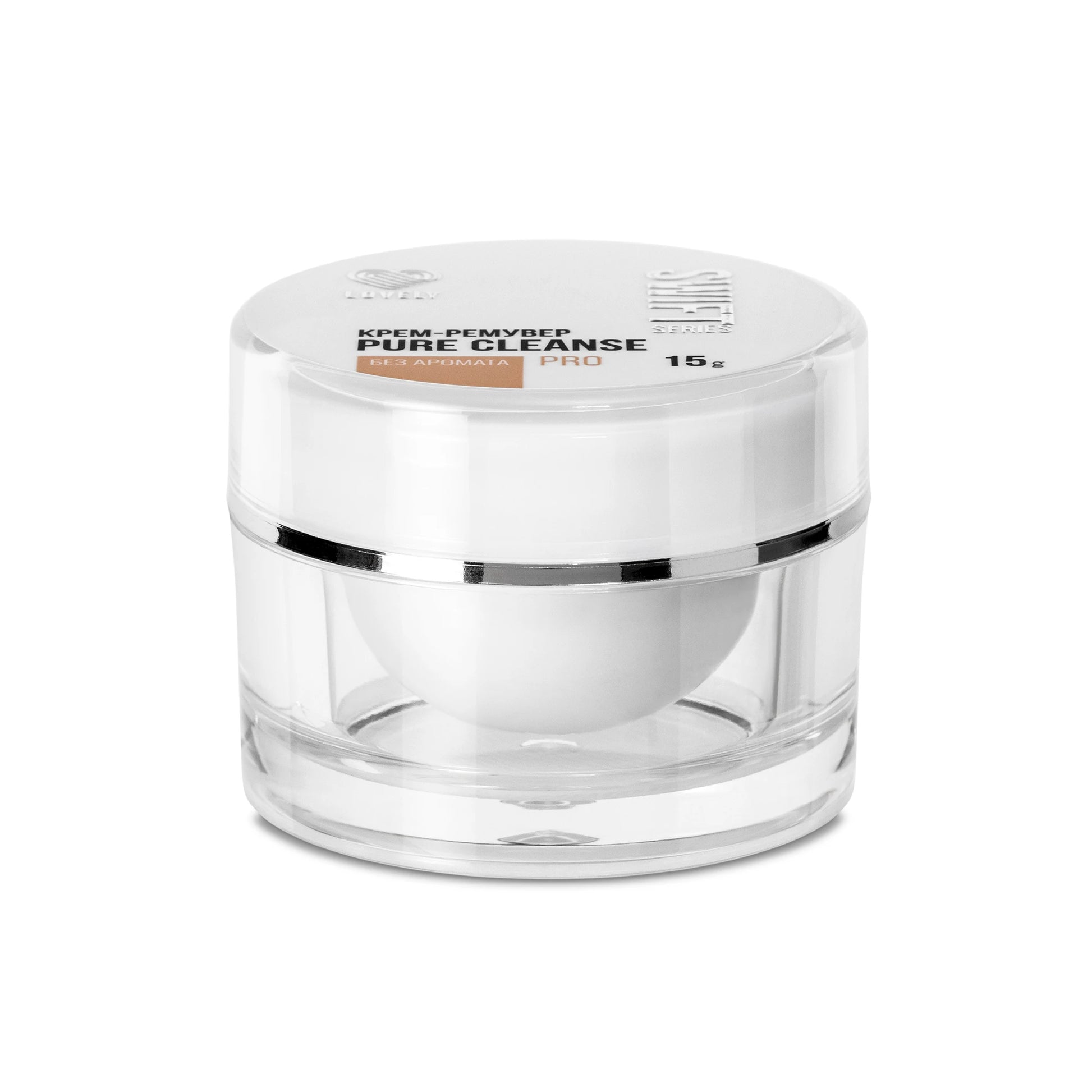 Confezione elegante da 15g del Cream Remover Lovely Pure Cleanse Swift Series per extension ciglia.