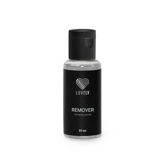 Remover tinta e henné sopracciglia Lovely Skin Color Remover per pulizia e correzione della pelle