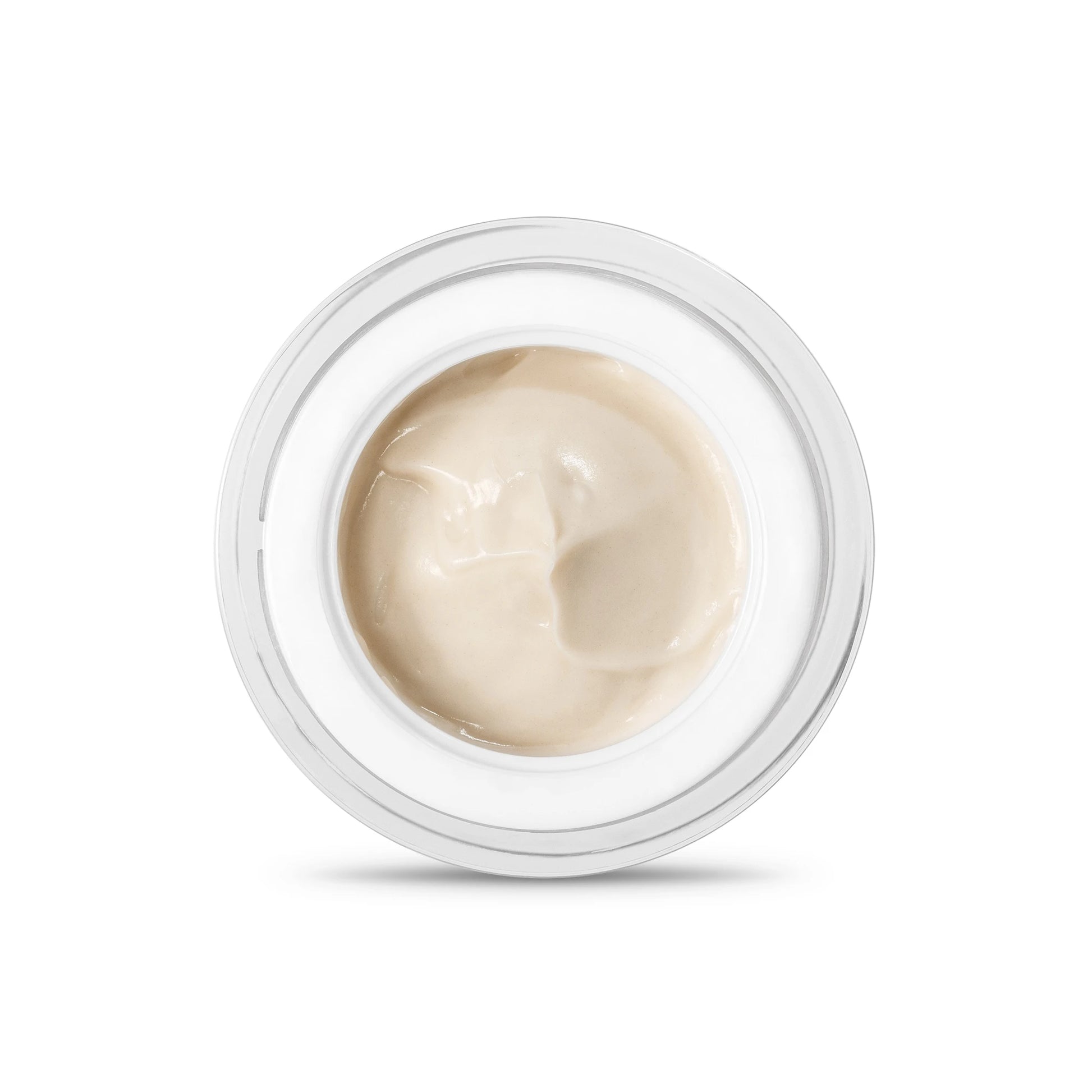 Vista dall'alto del remover in crema Lovely Pure Cleanse, formula senza profumo e colore chiaro.